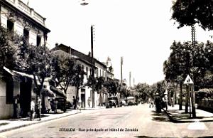 162- Zeralda - Rue principale et Hotel de Zeralda